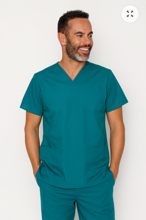 MEN'S SKETCH V-NECK  WORK SCRUB